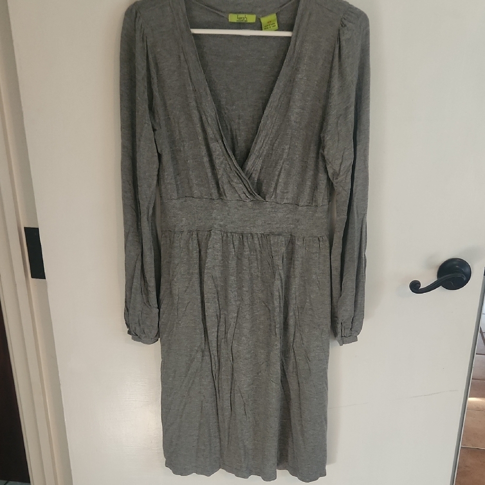 H&M Charcoal Long Sleeve Dress